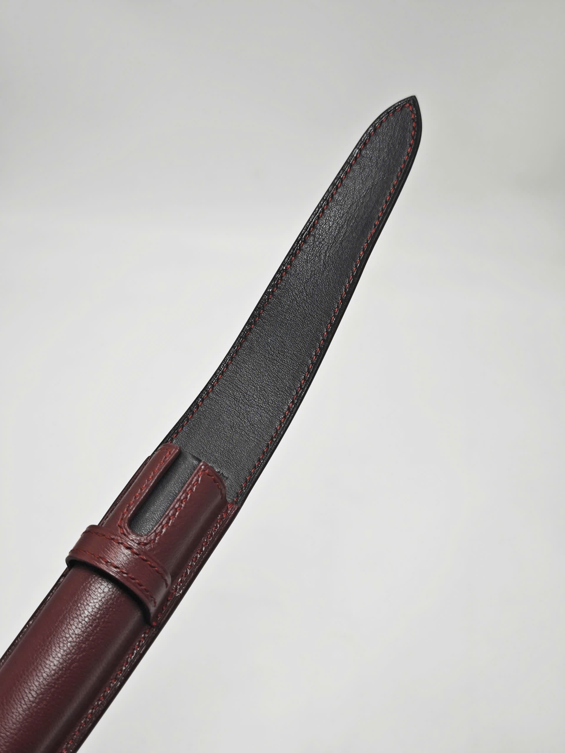 TP Sterling Pen Case Burgundy - Bao da bút thủ công - Hình ảnh 7