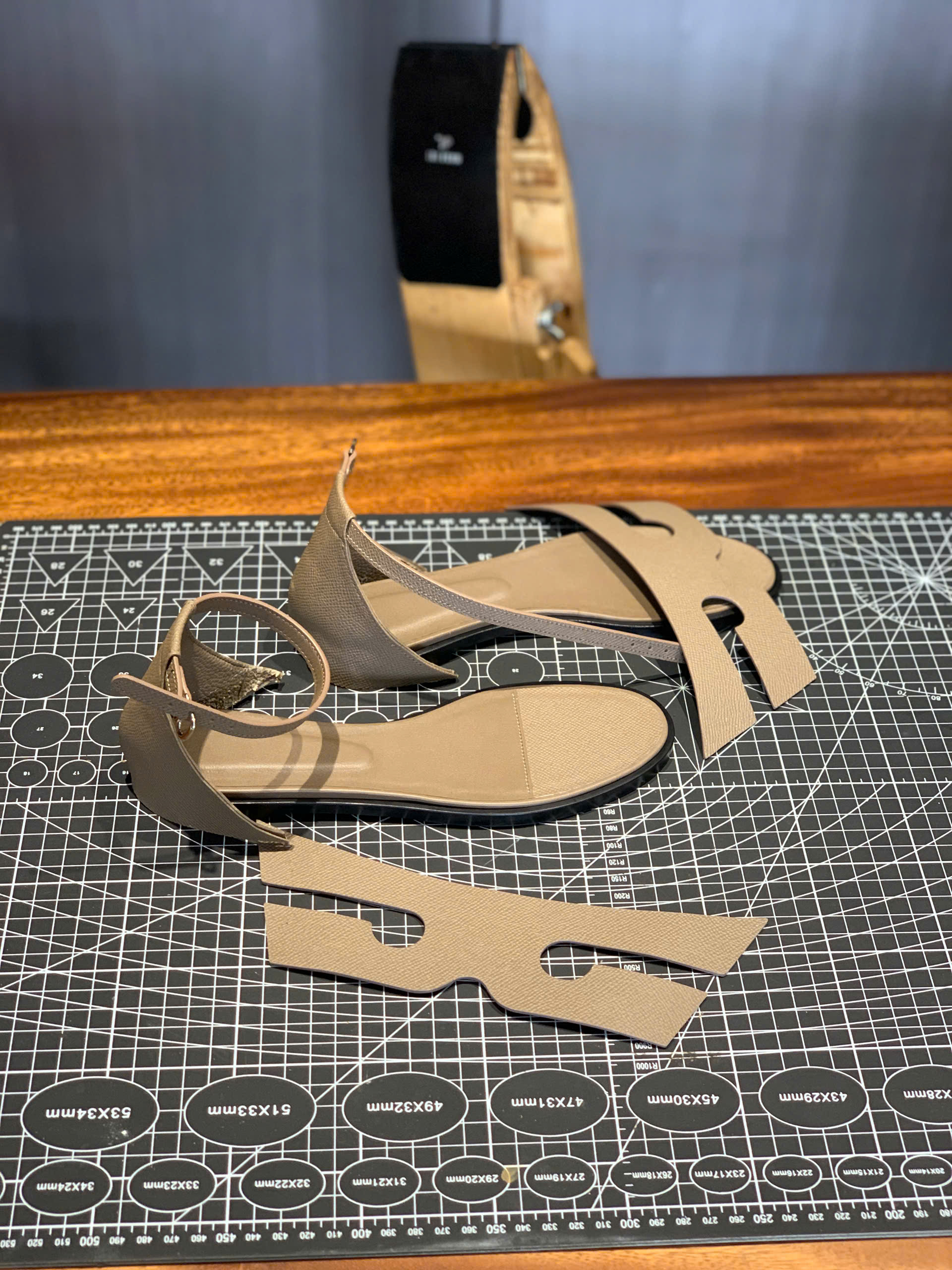 Dép TP Bella Sandal - dép da thủ công - Hình ảnh 7
