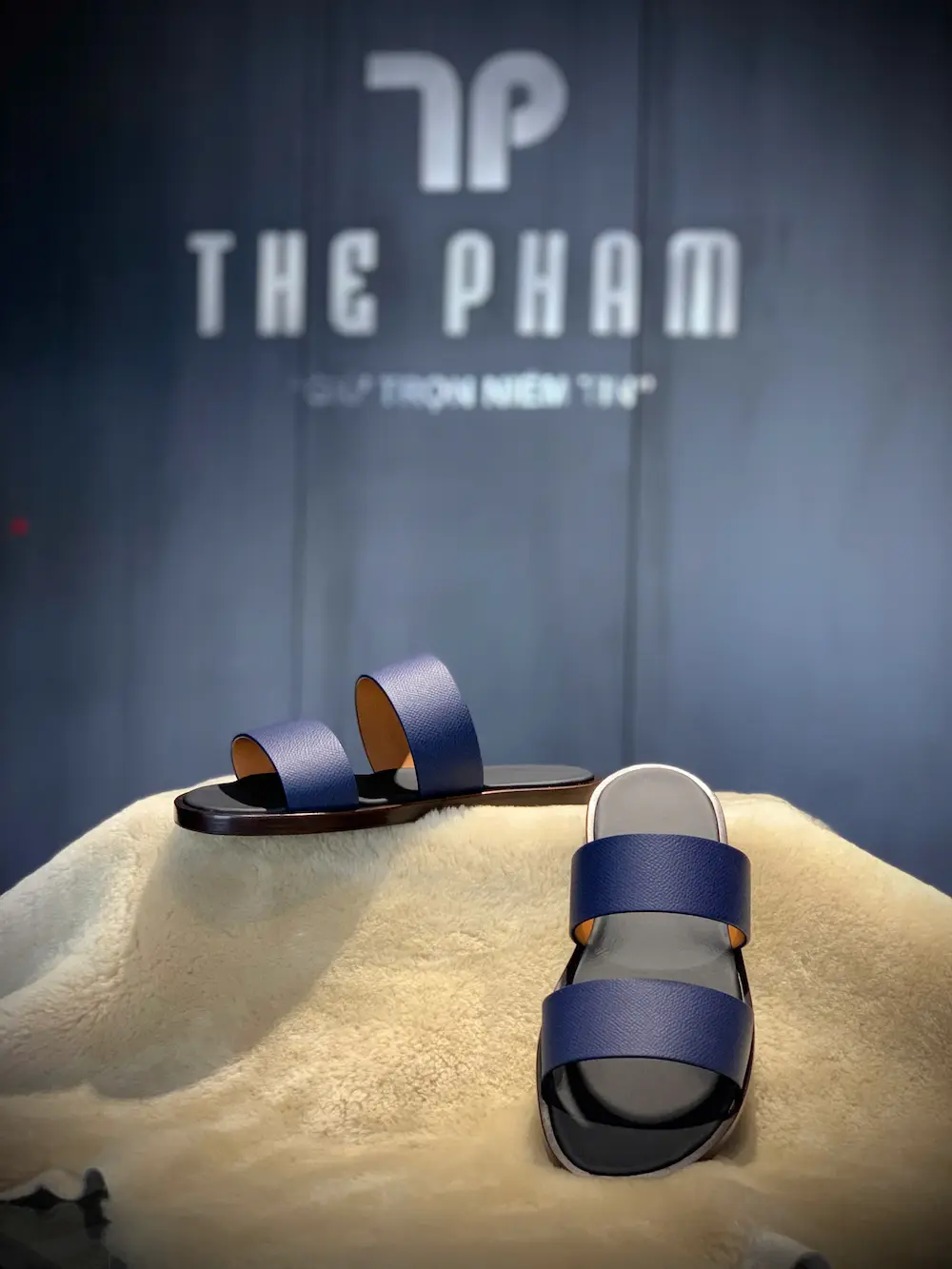 Dép TP nam GORI màu xanh blue